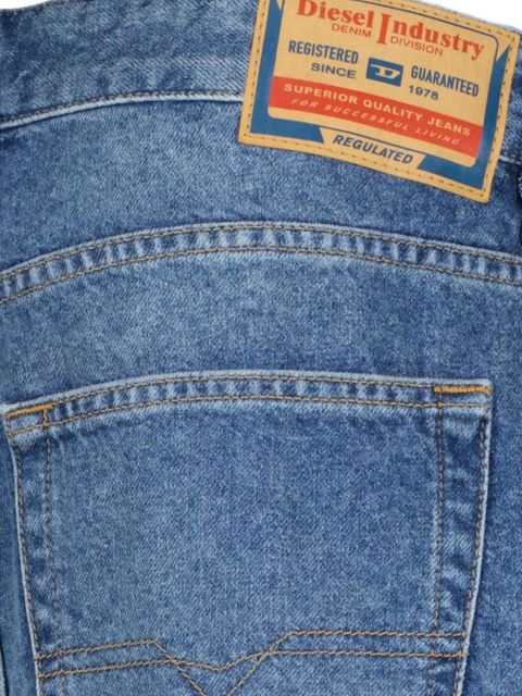 Diesel D-Sire high-waisted five-pockets shorts - Blue