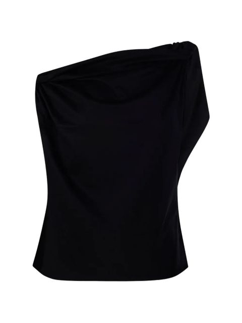 Róhe asymmetric sculptural top - Black - zdjęcie produktu nr 1