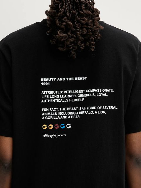 Coperni x Disney t-shirt bawełniany Belle damski kolor czarny DJS03F5036BEL