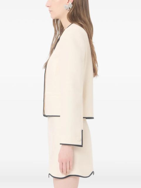 Valentino Garavani Crepe Couture jacket - Neutrals