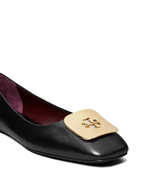Tory Burch Georgia ballerina shoes - Black