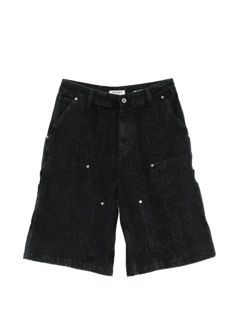 Carhartt WIP double-knee shorts - Black - zdjęcie produktu nr 1