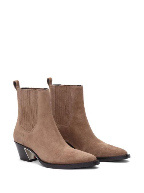 3.1 Phillip Lim Downtown 60mm suede boots - Brown - zdjęcie produktu nr 2