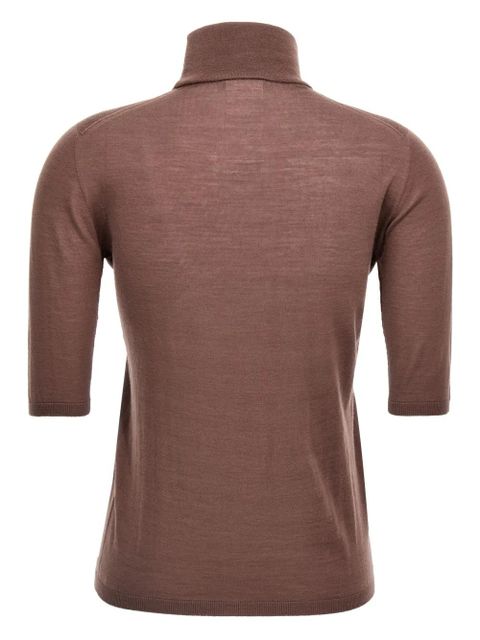 Max Mara Cecina turtleneck top - Purple