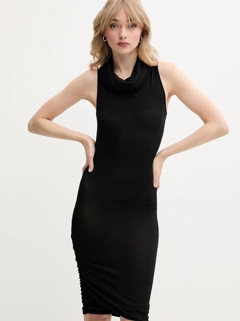 Rick Owens Lilies sukienka kolor czarny mini dopasowana LI01E4523CVI - zdjęcie produktu nr 1