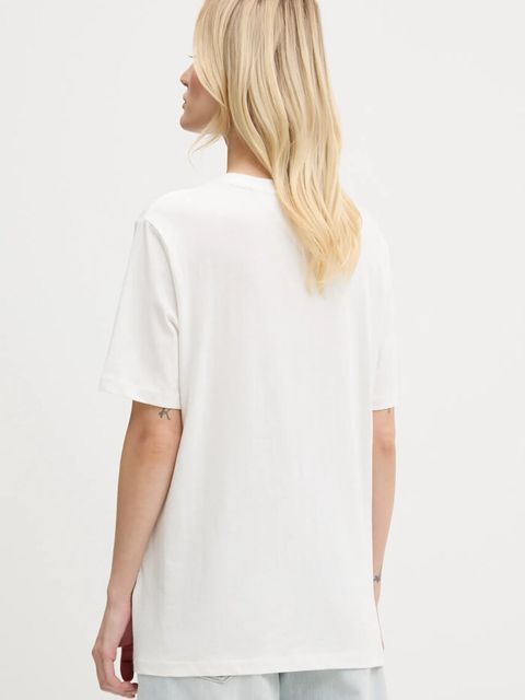 Tommy Jeans t-shirt bawełniany damski kolor biały DW0DW20894