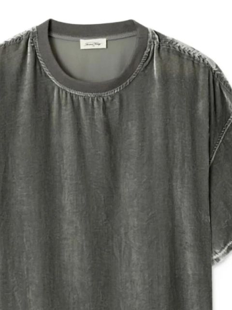 American Vintage short-sleeved top - Grey - zdjęcie produktu nr 2