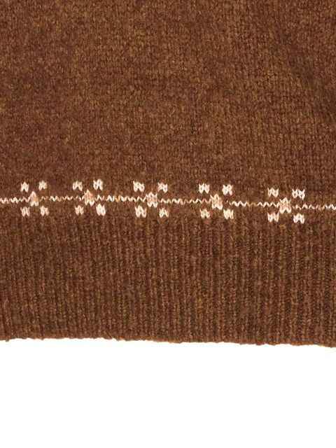 Guest In Residence Cloud Chalet patterned sweater - Brown - zdjęcie produktu nr 2