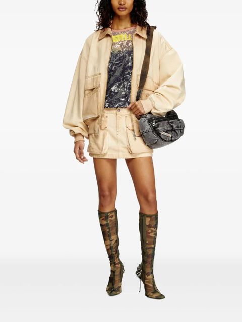 Diesel De-Ton denim skirt - Neutrals - zdjęcie produktu nr 2