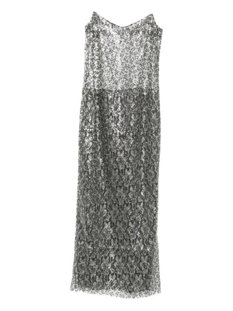 Christopher Esber sequin-embellishment maxi dress - Black