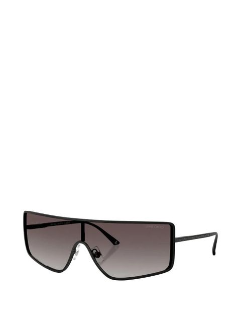 Jimmy Choo Xara rectangle frame sunglasses - Black - zdjęcie produktu nr 2