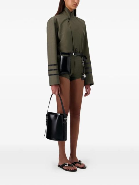 Coperni striped tailored jacket - Green