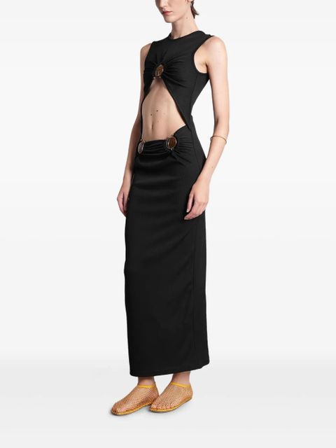 Christopher Esber cutout embellished dress - Black