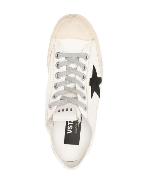 Golden Goose V-Star leather sneakers - White
