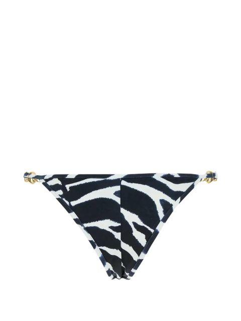 Reina Olga printed chain bikini bottoms - Blue - zdjęcie produktu nr 2