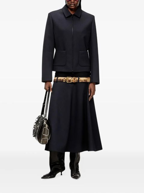 Diesel drop-waist flared skirt - Black - zdjęcie produktu nr 2