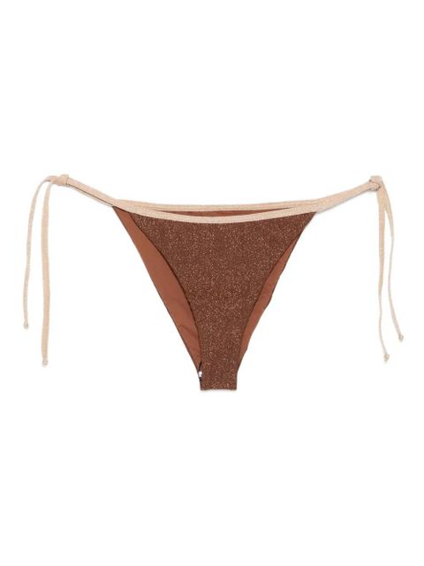MC2 Saint Barth Marielle lurex string bikini - Brown - zdjęcie produktu nr 1