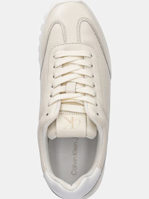 Calvin Klein Jeans sneakersy skórzane LOW PROFILE RUNNER