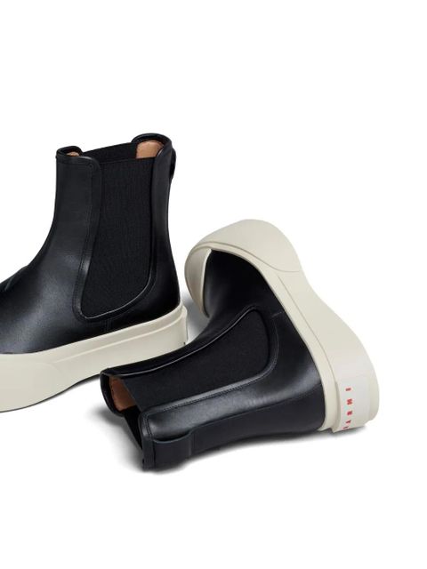 Marni Pablo leather Chelsea boots - Black