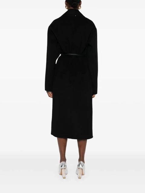 Sportmax belted coat - Black