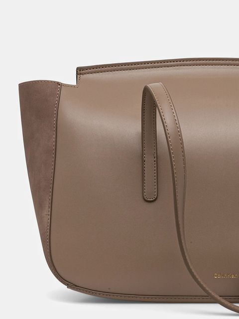 Calvin Klein torebka kolor beżowy LV04F3336G