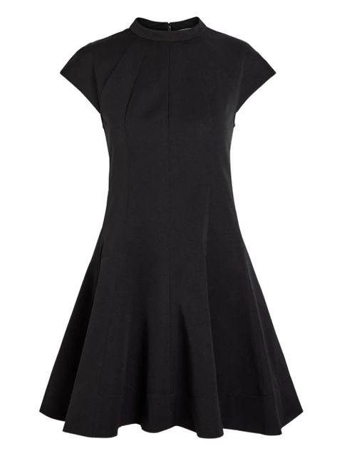 STAUD mock-neck A-line dress - Black - zdjęcie produktu nr 2