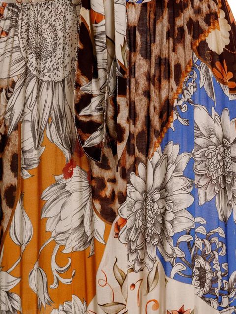 Agua By Agua Bendita Gabrielle halter-neck maxi dress - Orange