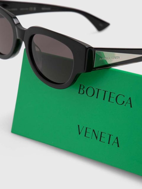 Bottega Veneta okulary przeciwsłoneczne damskie kolor czarny BV1278SA