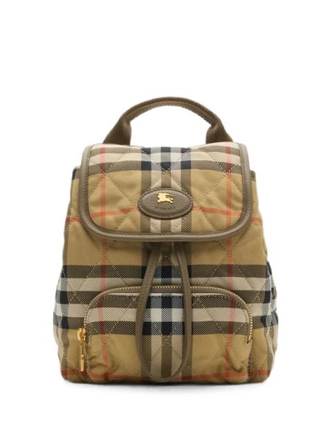 Burberry quilted-design mini backpack - Neutrals - zdjęcie produktu nr 1