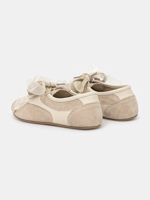 Answear.LAB sneakersy zamszowe POWDER ROSE