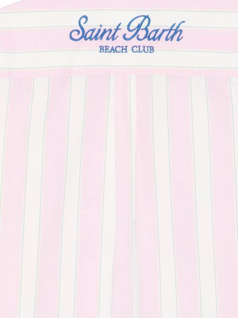 MC2 Saint Barth Brigitte striped shirt - Pink
