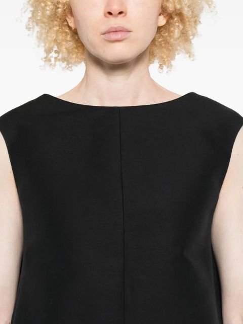 Marni lace-insert sleeveless blouse - Black - zdjęcie produktu nr 2