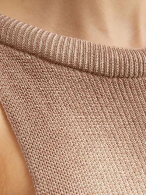 Aya Muse Celes ombre-motif maxi dress - Neutrals