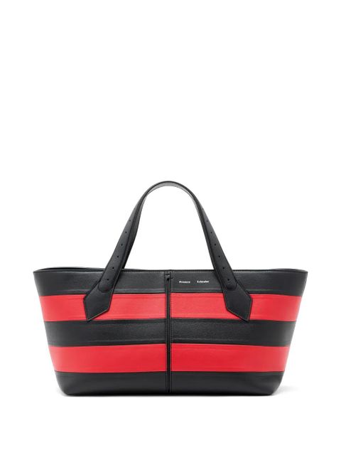 Proenza Schouler Chelsea striped tote bag - Black