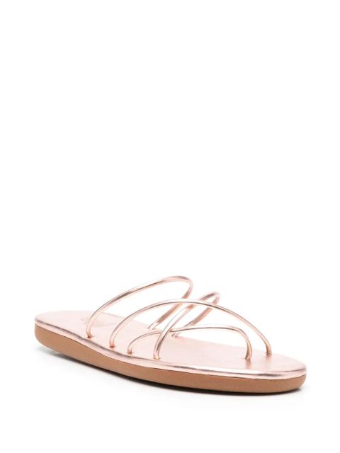 Ancient Greek Sandals Pu slip-on leather sandals - Pink - zdjęcie produktu nr 2