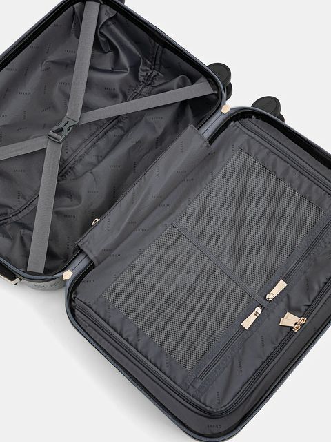 Guess walizka JESCO kolor niebieski TWHB83 89983