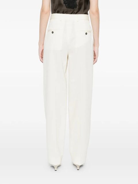TOTEME panelled trousers - Neutrals