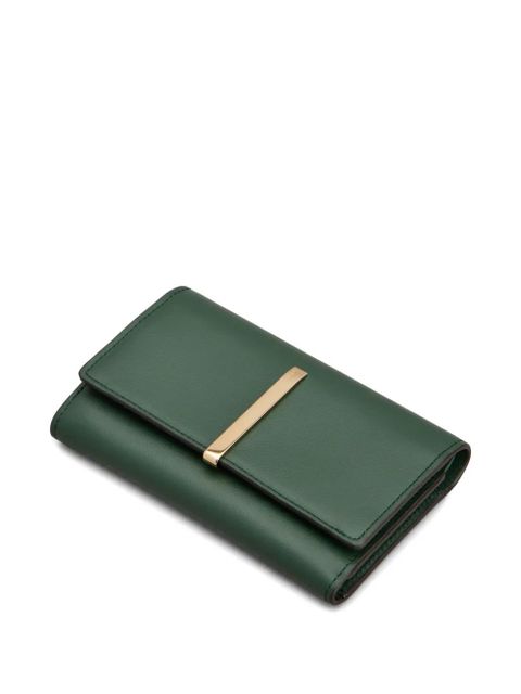 Tod's bar tri-fold wallet - Green