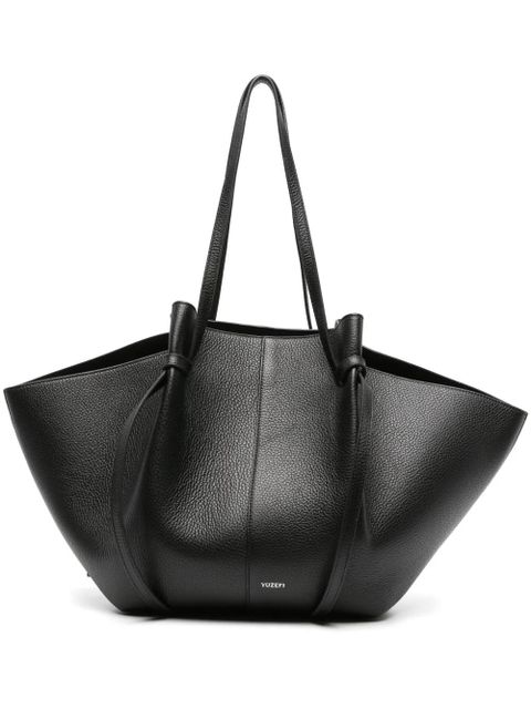 Yuzefi large Mochi leather tote bag - Black - zdjęcie produktu nr 1