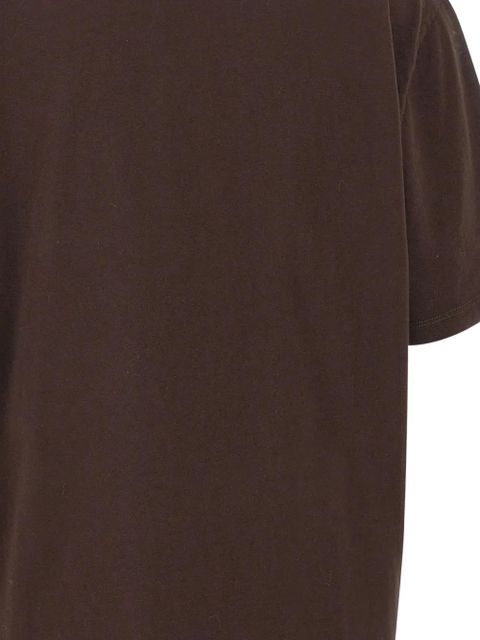 ROTATE BIRGER CHRISTENSEN logo-embroidery crew-neck T-shirt - Brown - zdjęcie produktu nr 2