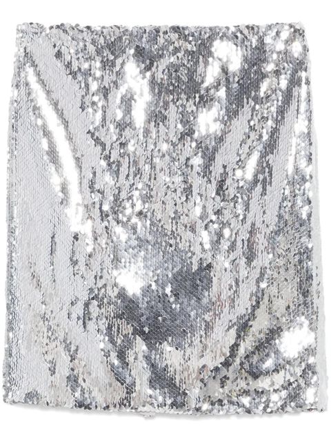 Magda Butrym sequin midi skirt - Grey - zdjęcie produktu nr 1