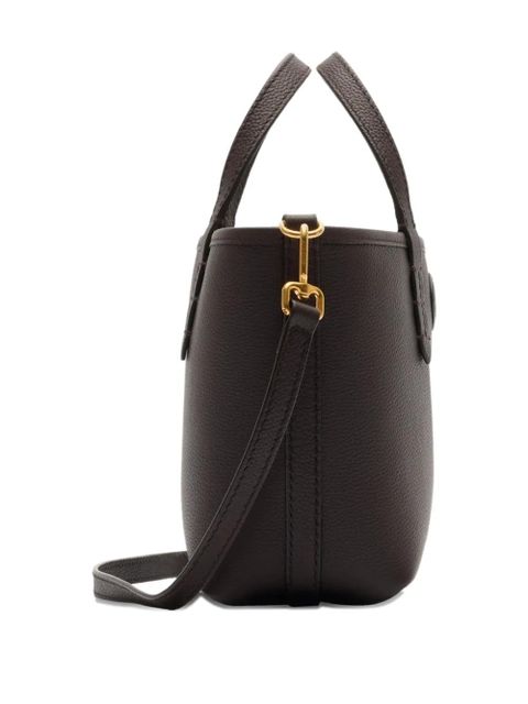 Burberry mini Bloomsbury reversible check tote bag - Brown - zdjęcie produktu nr 2