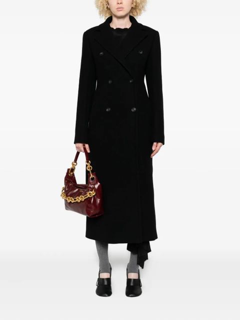 Sportmax double-breasted wool coat - Black - zdjęcie produktu nr 1