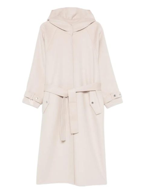 PINKO hooded belted coat - Grey - zdjęcie produktu nr 1