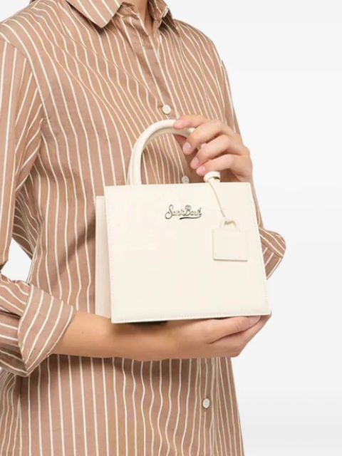 MC2 Saint Barth mini leather tote bag - Neutrals - zdjęcie produktu nr 2