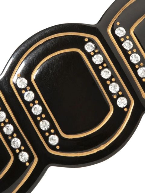 Jennifer Behr embellished hattie barrette - Black