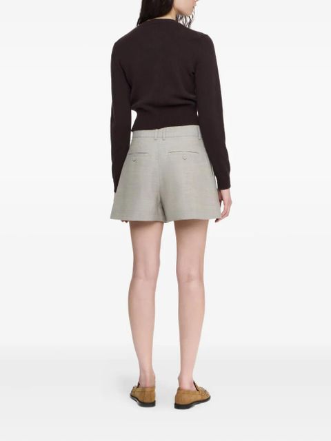 JW Anderson zip-pocket tailored shorts - Grey