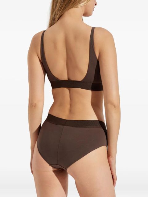 TOM FORD branded-waistband briefs - Brown