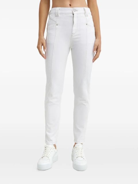 ISABEL MARANT logo-patch jeans - White - zdjęcie produktu nr 1