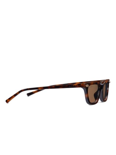 Gucci cat eye-frame sunglasses - Brown - zdjęcie produktu nr 2